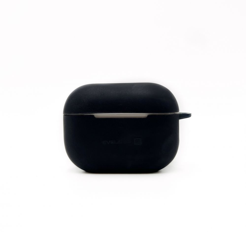 Maciņš austiņām Evelatus Apple AirPods 3 Silicone Case Black