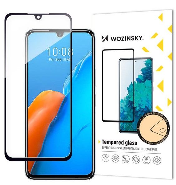Aizsargstikls Wozinsky - Infinix Note 12 Pro Full Screen Tempered Glass with Frame Full Glue