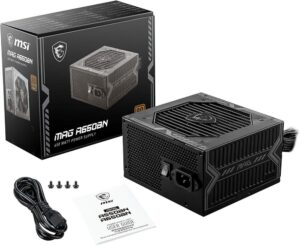 Power Supply MSI  MSI MAG A650BN 650W Power Supply 