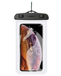 Maciņš universāla grāmata Ugreen Universal Ugreen waterproof pouch phone bag IPX8 up to 30m Black
