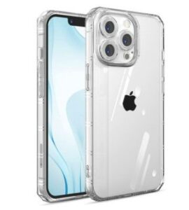 Nugarėlės dėklai iLike Samsung GALAXY A13 4G ARMOR ANTISHOCK CASE Transparent