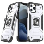Чехол на заднюю панель Wozinsky Apple iPhone 13 Pro Max Ring Armor Case Kickstand Tough Rugged Cover Silver