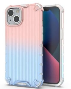 Aizmugurējais vāciņš iLike Apple iPhone 14 pink and blue armored Protect Case Blue