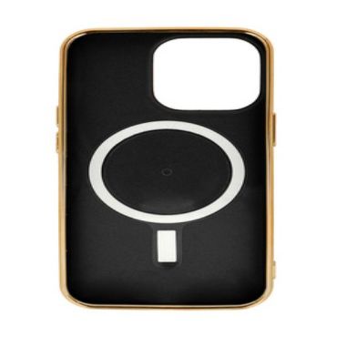 Back panel cover iLike Apple IPHONE 14 PRO MAX BEAUTY MAGSAFE CASE Black