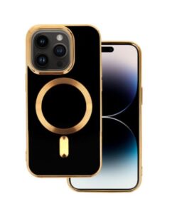 Aizmugurējais vāciņš iLike Apple IPHONE 14 PRO MAX BEAUTY MAGSAFE CASE Black