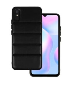 Nugarėlės dėklai iLike Xiaomi REDMI 9A LEATHER 3D CASE Black