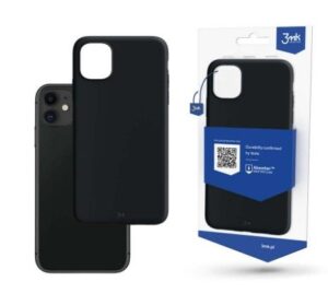 Aizmugurējais vāciņš 3MK Apple iPhone 11 Matt Case Black