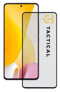 Apsauginiai stiklai Tactical Xiaomi 12 Lite Glass 2.5D Full Glue Black