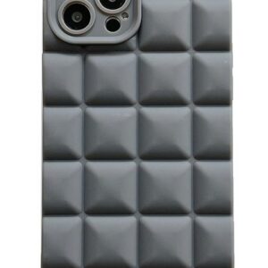 Back panel cover iLike - 3D Cube case for iPhone 14 Pro 6,1 Black