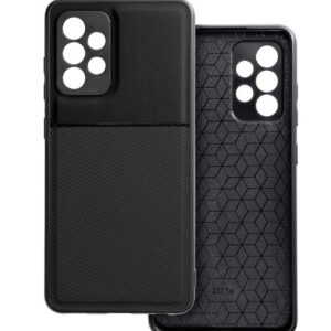 Back panel cover iLike Samsung Elegance Case for Samsung Galaxy A13 4G black