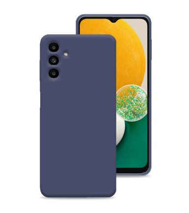 Tagakaaned iLike Samsung Silicon case for Samsung Galaxy A13 5G / A04S dark blue