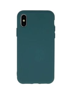 Nugarėlės dėklai iLike Apple Silicon case for iPhone 11 forest green