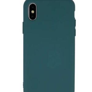 Nugarėlės dėklai iLike Apple Silicon case for iPhone 11 forest green