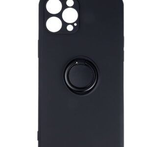 Back panel cover iLike Samsung Finger Grip Case for Samsung Galaxy A13 5G / A04S black