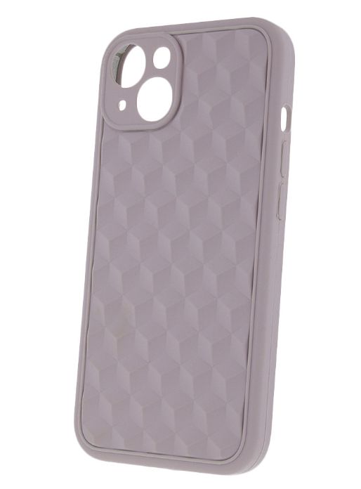 Back panel cover iLike - 3D Cube case for Samsung Galaxy A13 4G caffe latte