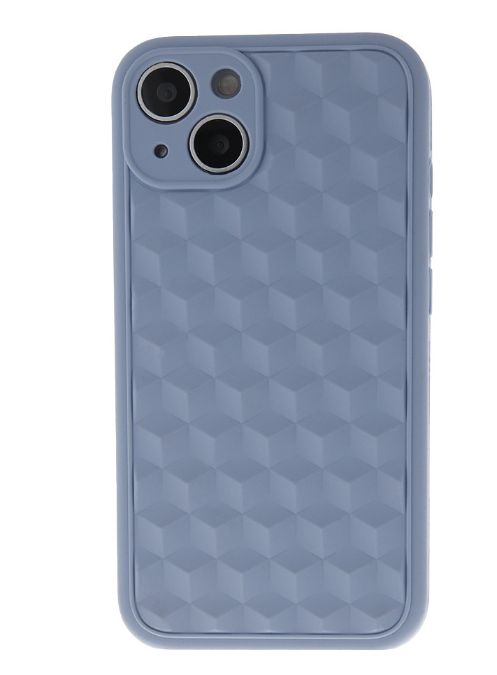 Back panel cover iLike Samsung 3D Cube case for Samsung Galaxy A13 4G ice