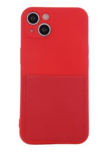 Aizmugurējais vāciņš iLike - Card Cover case for Samsung Galaxy A13 4G red