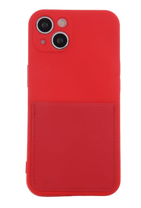 Back panel cover iLike - Card Cover case for Samsung Galaxy A13 4G red