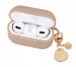 Dėklai ausinėms iLike - Case for Airpods Pro 2 carmel with pendant