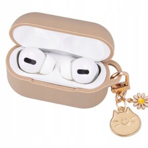 Maciņš austiņām iLike - Case for Airpods Pro 2 carmel with pendant