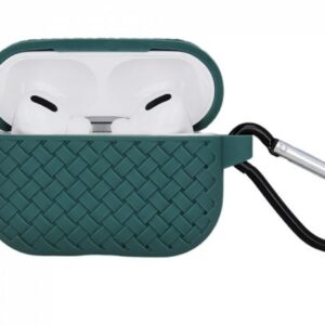 Dėklai ausinėms iLike - Braid case for Airpods Pro green