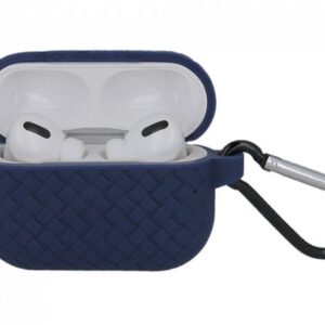 Maciņš austiņām iLike - Braid case for Airpods Pro navy blue