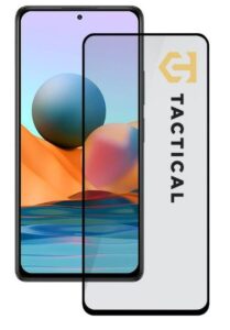 Apsauginiai stiklai Tactical Xiaomi Redmi Note 10 Pro/10 Pro Max Glass 2.5D Full Glue Black