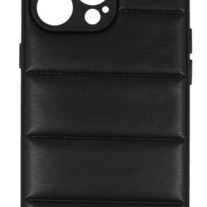 Back panel cover iLike Samsung GALAXY A14 4G LEATHER 3D CASE Black