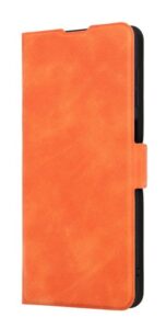 Knygos tipo dėklas dėklai iLike Samsung Galaxy A14 4G Smart Mono Orange