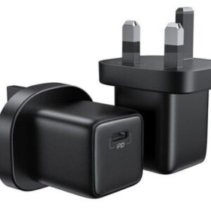Adaptrid Joyroom  Small Fast USB Type C PD Charger 25W UK Plug Black