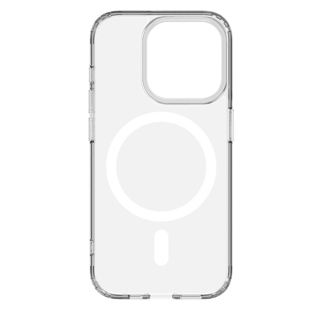Back panel cover Evelatus Apple iPhone 15 Pro Clear Case with MagSafe Transparent
