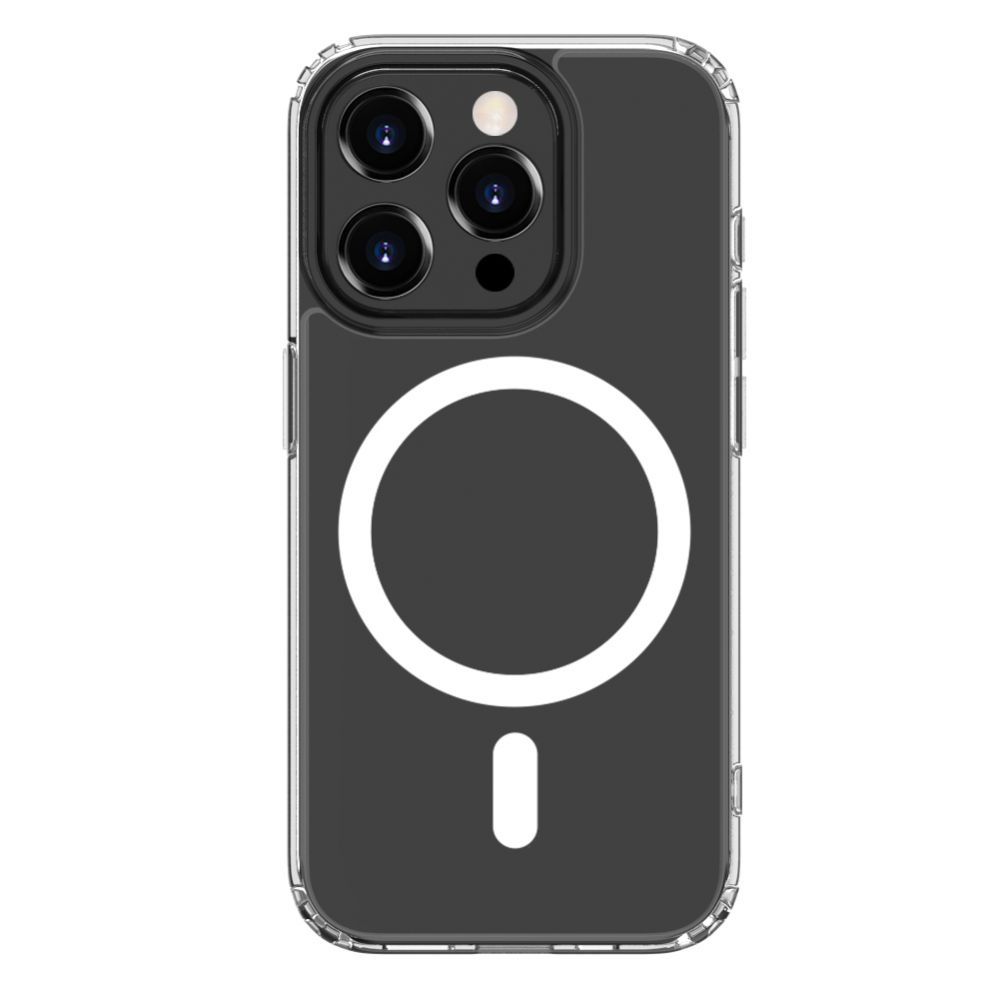 Back panel cover Evelatus Apple iPhone 15 Pro Clear Case with MagSafe Transparent