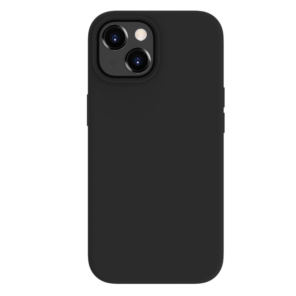 Back panel cover Evelatus Apple iPhone 15 Plus Premium Soft Touch Silicone Case Black