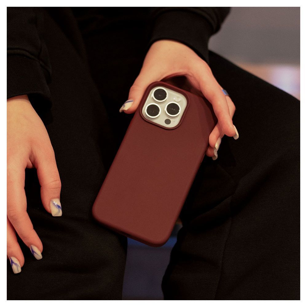 Aizmugurējais vāciņš Evelatus Apple iPhone 15 Pro Max Premium Soft Touch Silicone Case Rumored