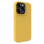 Nugarėlės dėklai Evelatus Apple iPhone 15 Pro Max Premium Soft Touch Silicone Case Gold