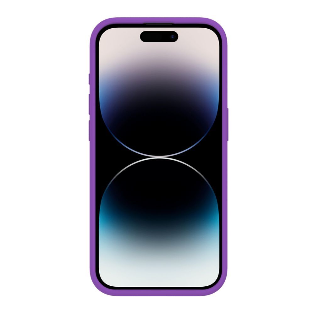 Back panel cover Evelatus Apple iPhone 15 Pro Premium Magsafe Soft Touch Silicone Case Deep Purple