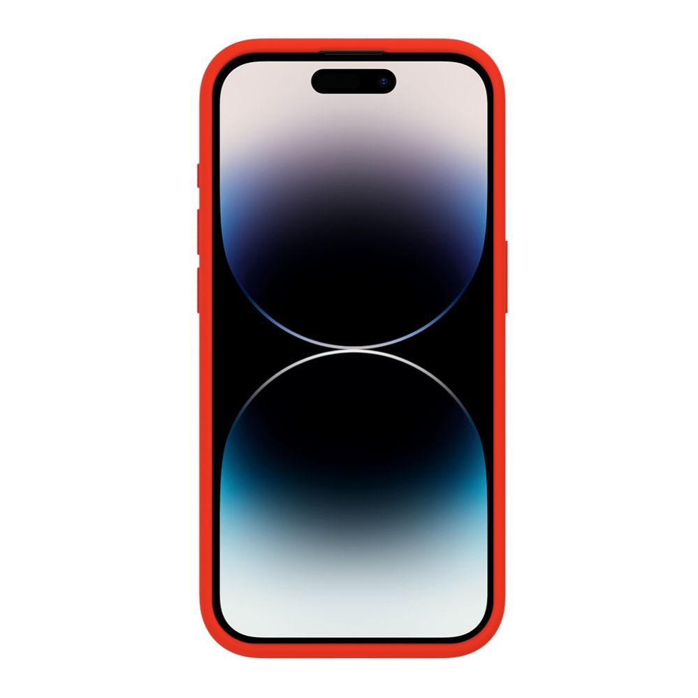 Back panel cover Evelatus Apple iPhone 15 Pro Max Premium Magsafe Soft Touch Silicone Case Red