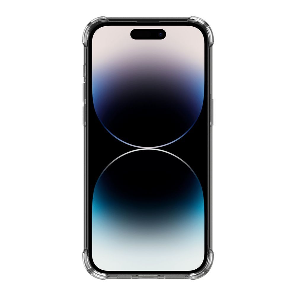 Back panel cover Evelatus Apple iPhone 15 Pro Max Shockproof case with Magsafe Transparent