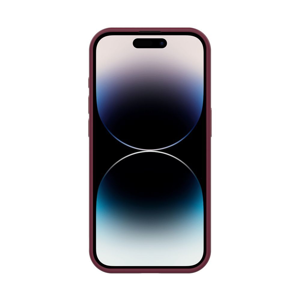 Back panel cover Evelatus Apple iPhone 15 Pro Max Hybird Case With Magsafe PC+TPU Plum