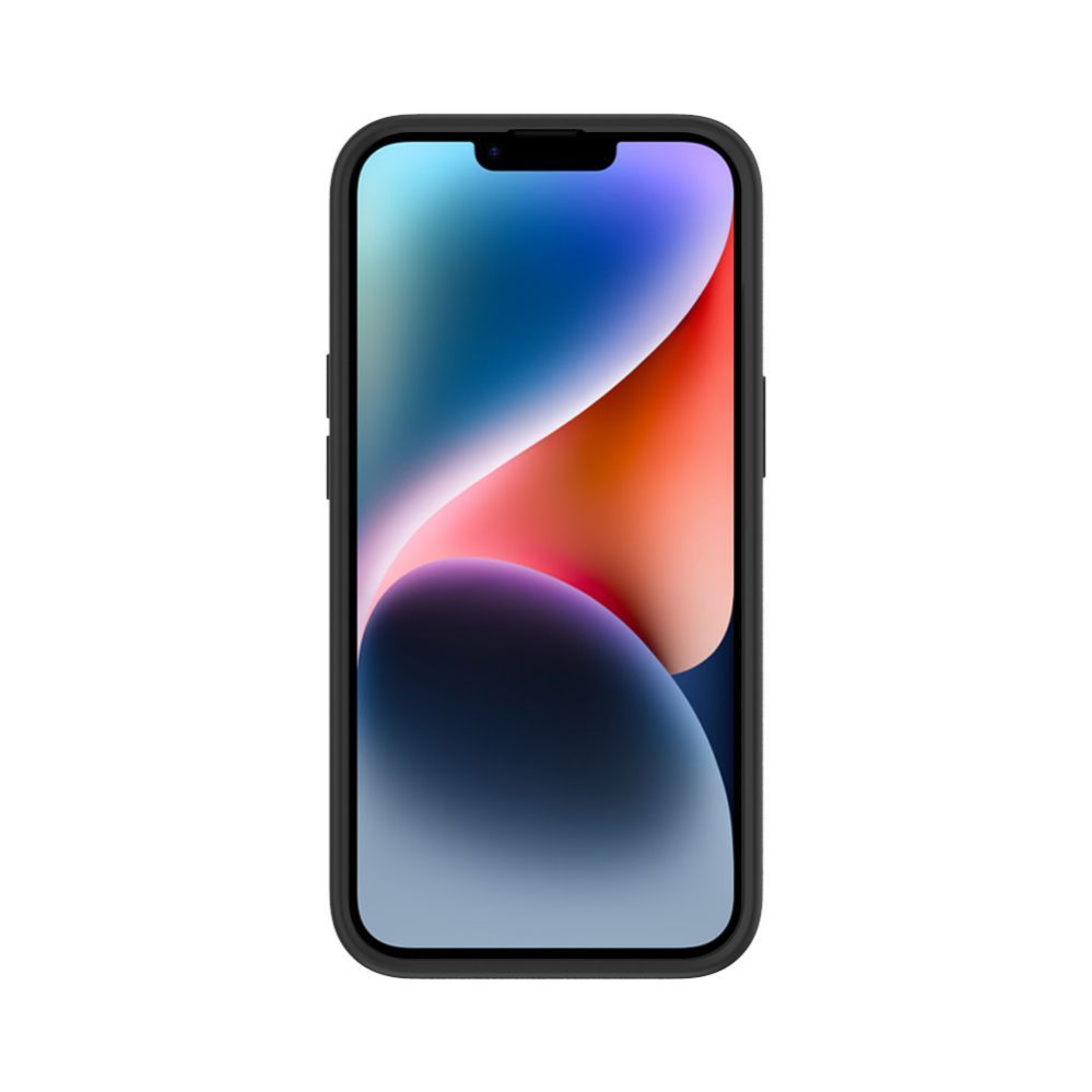 Back panel cover Evelatus Apple iPhone 15 Plactic Leather Magsafe Back Cover Gray