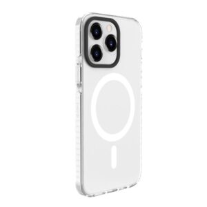 Nugarėlės dėklai Evelatus Apple iPhone 15 Pro Clear Case PC+TPU With MagSafe Transparent