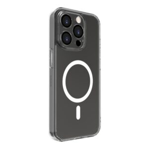 Nugarėlės dėklai Evelatus Apple iPhone 15 Pro Clear Case With MagSafe and Camera Protection Transparent