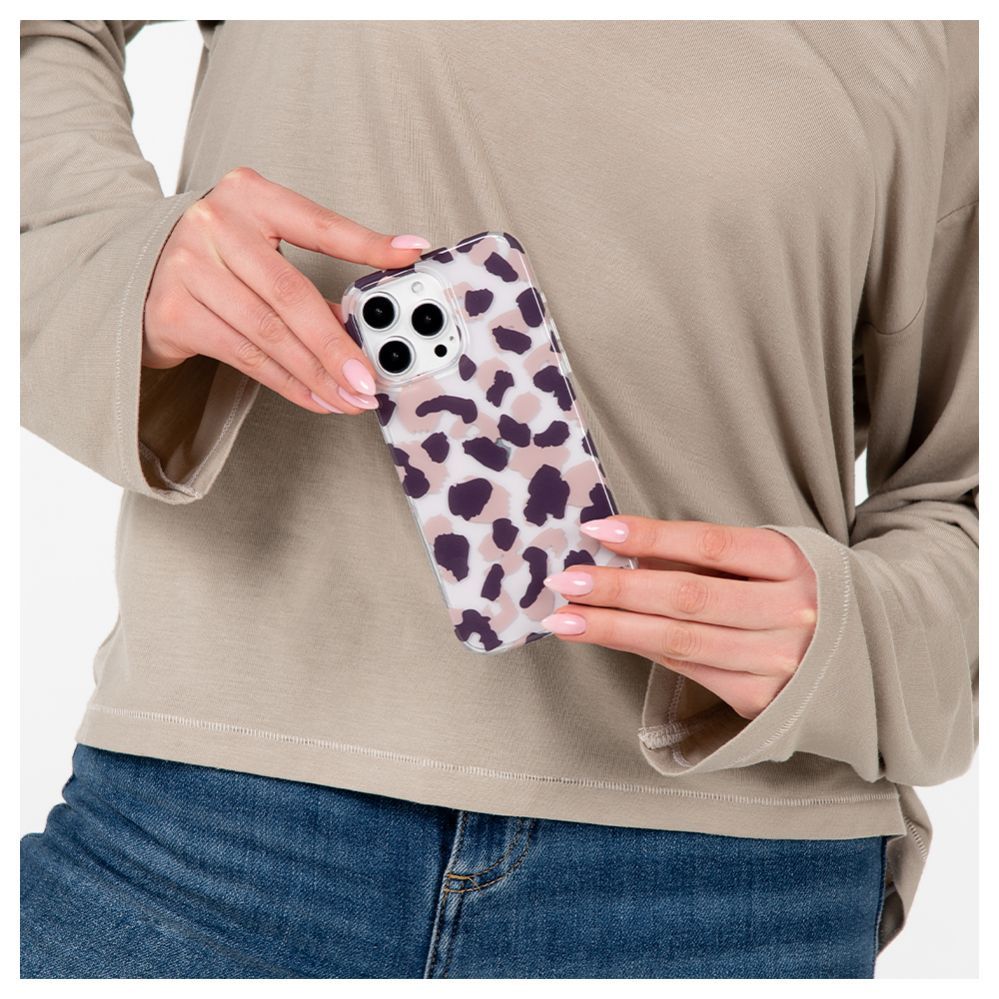 Aizmugurējais vāciņš Evelatus Apple iPhone 15 Pro PC Customized Print Design Cheetah
