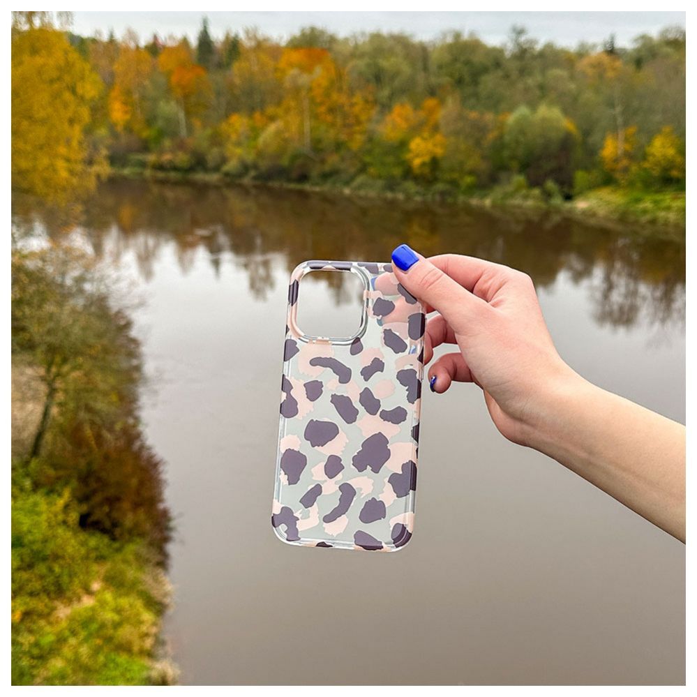 Aizmugurējais vāciņš Evelatus Apple iPhone 15 Pro Max PC Customized Print Design Cheetah