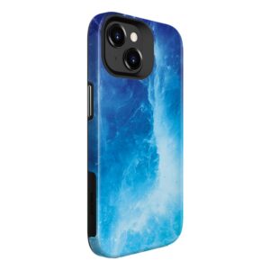 Tagakaaned Evelatus Apple iPhone 15 Armor case TPU+PC Customized Print Design Galaxy Blue