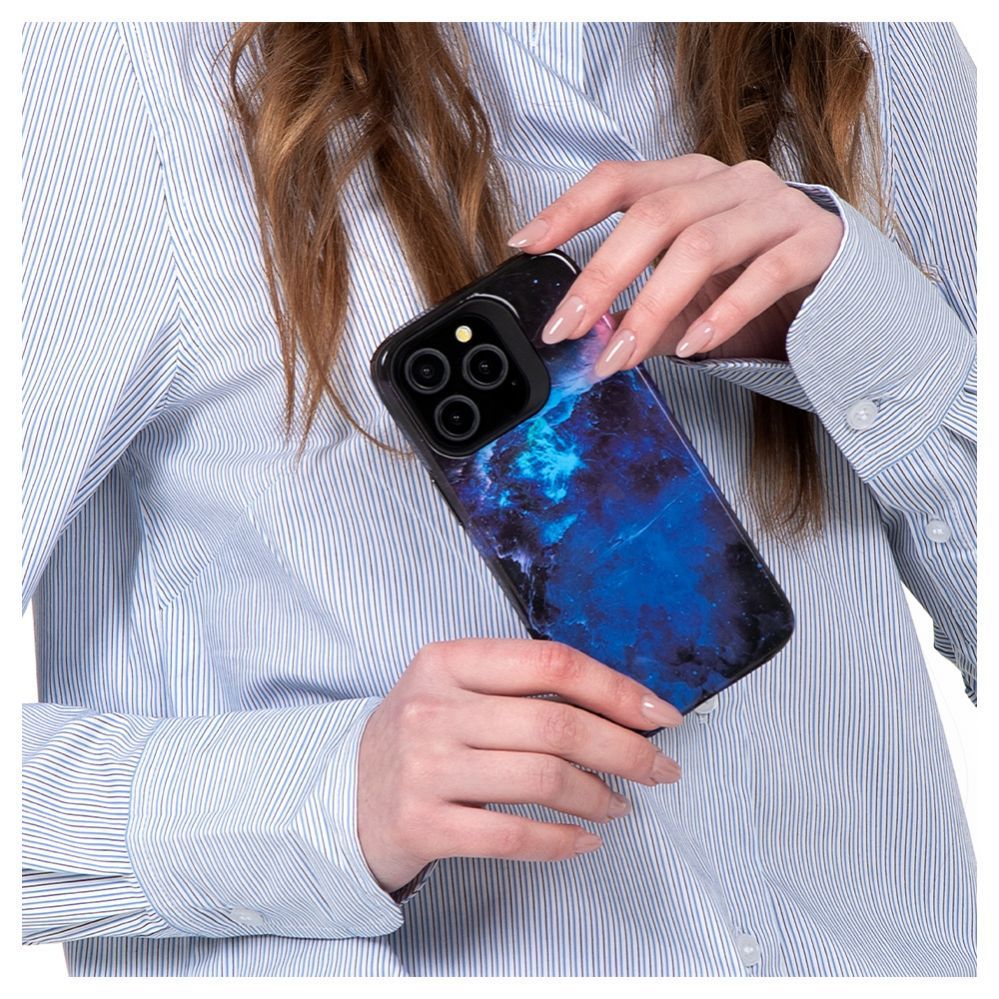 Aizmugurējais vāciņš Evelatus Apple iPhone 15 Pro Armor case TPU+PC Customized Print Design Galaxy