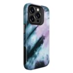 Nugarėlės dėklai Evelatus Apple iPhone 15 Pro Max Armor case TPU+PC Customized Print Design Blue Pink