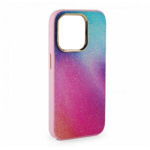 Aizmugurējais vāciņš iLike Apple iPhone 14 Print Desire Customized Diamonds Case Pink