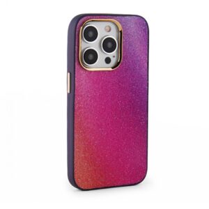 Aizmugurējais vāciņš iLike Apple iPhone 15 Pro Max Print Desire Customized Diamonds Case Purple