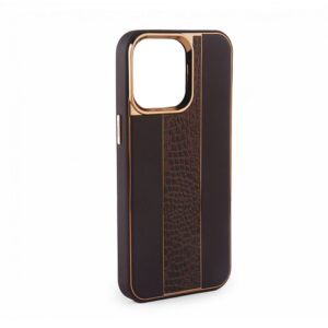 Nugarėlės dėklai iLike Apple iPhone 13 Leather Case Customized Brown